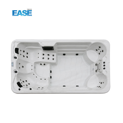 3KW เครื่องทําความร้อน สระว่ายน้ําสปากลางแจ้งไม่มีสิ้นสุด พร้อมระบบบัลโบอา