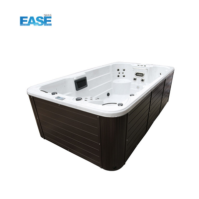 3KW เครื่องทําความร้อน สระว่ายน้ําสปากลางแจ้งไม่มีสิ้นสุด พร้อมระบบบัลโบอา
