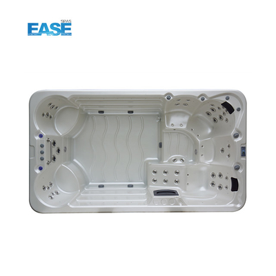 3KW เครื่องทําความร้อน สระว่ายน้ําสปากลางแจ้งไม่มีสิ้นสุด พร้อมระบบบัลโบอา