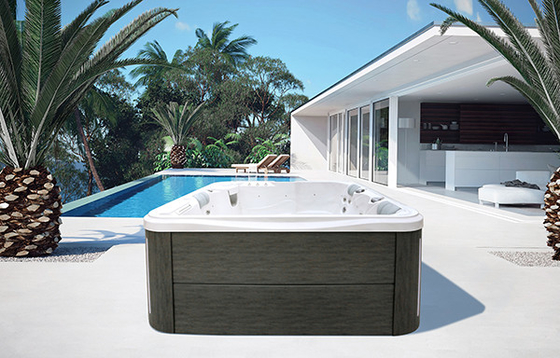 4 คน Outdoor Whirlpool Spa สวน โทรทาเบอเลท มัสซาจ์ บานน้ํา