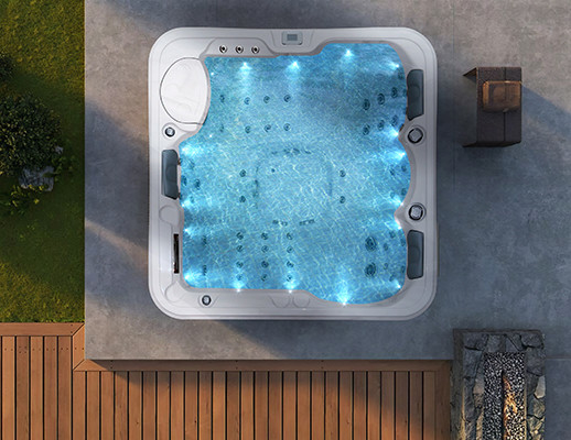 4 คน Outdoor Whirlpool Spa สวน โทรทาเบอเลท มัสซาจ์ บานน้ํา