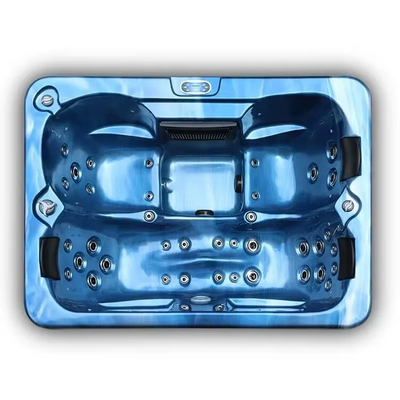 1.5KW อ่างอุ่นทรงสี่เหลี่ยม พร้อมแสง LED และเครื่องผลิตโอโซน
