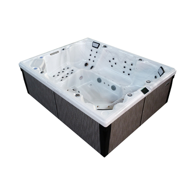 89-Jet แอคริลิกฮอททั๊บ 8 คน Ourdoor Jacuzzi SPA ความจุ 600 ปอนด์