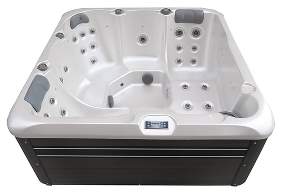 WiFi-Enabled 5 Person Hot Tub Modern Design Outdoor Garden Acrylic Massage Spa Tub พร้อมการรับรอง CE/ETL/SAA/ISO