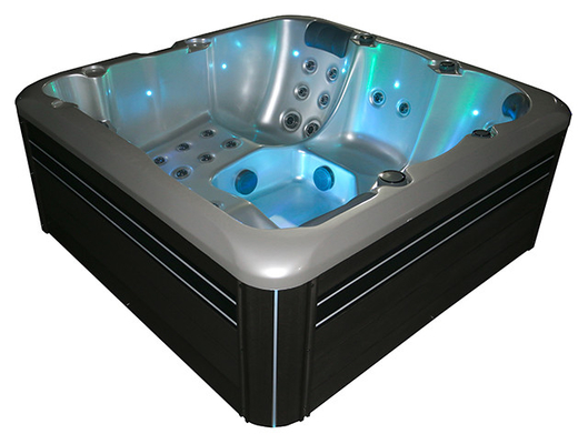 WiFi-Enabled 5 Person Hot Tub Modern Design Outdoor Garden Acrylic Massage Spa Tub พร้อมการรับรอง CE/ETL/SAA/ISO