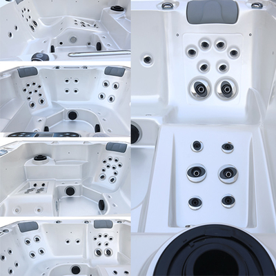 Spa Jet Gate Valves หัวฉีดอากาศหมุนได้อ่างน้ำร้อนอ่างน้ำร้อนสปาตลับกรอง