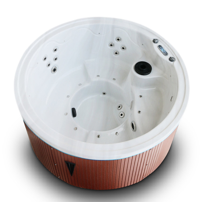 1200L 5 คน อ่างอุ่น Aristech อาคริลิคทรงกลม วอร์ทพูล แจ๊คูซี สปา บาน