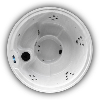 CE Acrylic Shell Whirlpool Spa สปากลางแจ้งอ่างน้ำร้อนอ่างอาบน้ำนวด