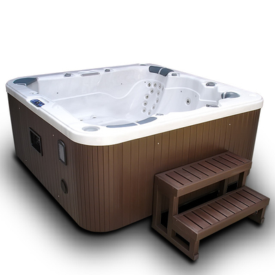Acrylic 5 Person Hotel Party Combo สปาอ่างน้ำร้อนและเปรียบเทียบ