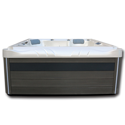 ปรับปรุงการนอนหลับผ่อนคลายกล้ามเนื้ออ่างน้ำร้อนพร้อมน้ำพุล้น Outdoor