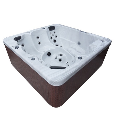 Balboa 6 ท่าน Freestanding Spa Hot Tub อ่างน้ำวนอ่างน้ำพุร้อน