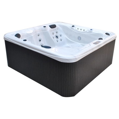 Villa 6 Person อ่างอาบน้ำนวดอะครีลิคสปาอ่างน้ำร้อนพร้อม Ozonator