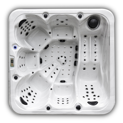 EUROPEAN Villa Luxury 6 Person Square Outdoor นวด Hot Tub Spa