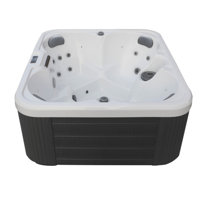 3KW Square 4 ที่นั่งอ่างน้ำวนสปาอ่างนวดอ่างน้ำร้อนวารีบำบัดสปากลางแจ้ง